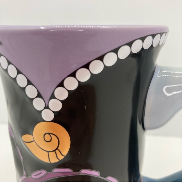 Disney Parks Pearls & Shell Ursula Mug - Picture 6 of 9